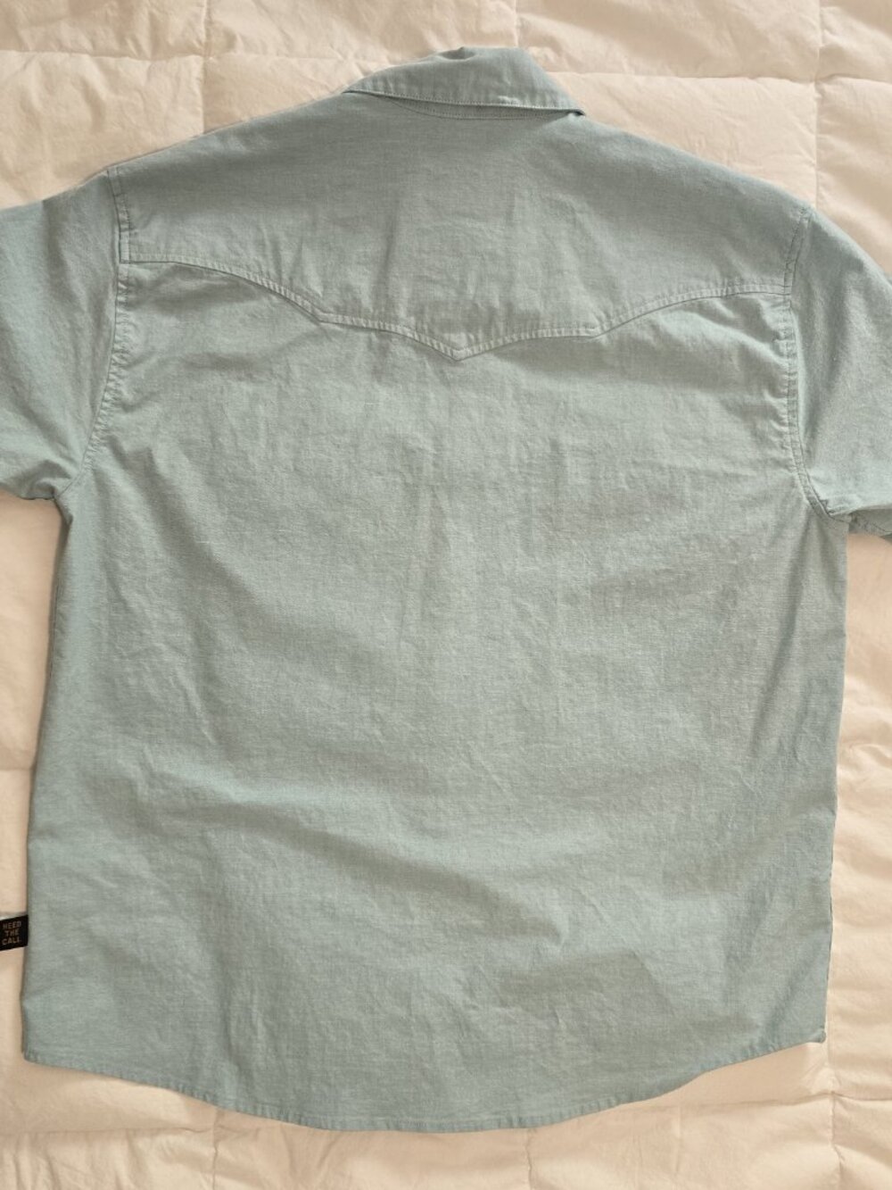 Howler Bros Crosscut Deluxe SS - Fronds : Nile Blue (M) - Picture 5 of 5